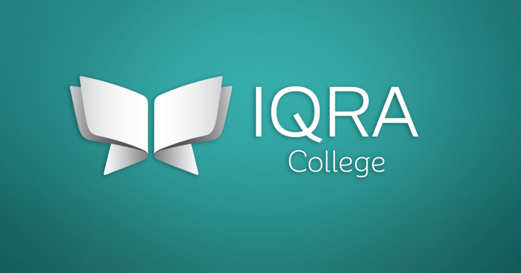 IQRA COLLEGE logo Horizontal