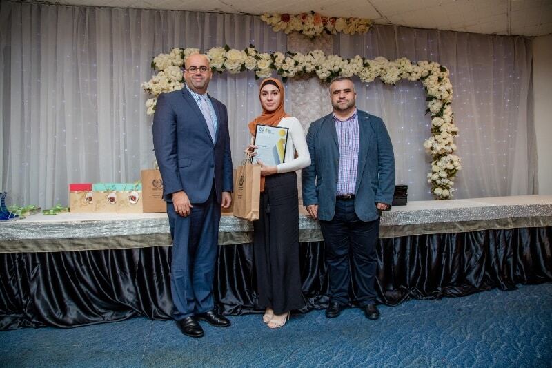 07 Mr Khal Asfour former Mayor of Bankstown City Council Mr Issam Chaouk Director of Projects Human Appeal International Australia and award recip