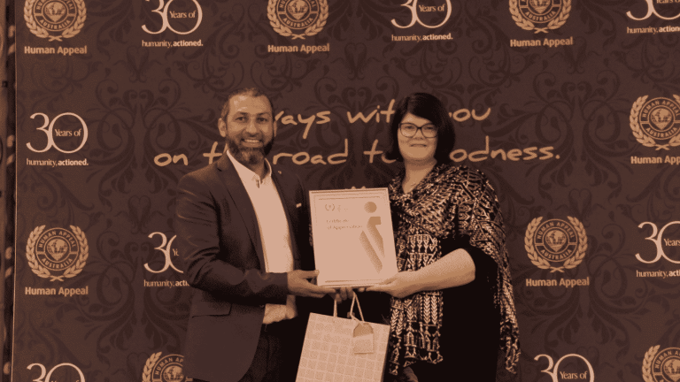 Ali Kadir HAA Adelaide Manager and The Hon Zoe Bettison MP Shadow Minister for Multicultural Affairs at Year 12 Achievement Awards 2021 Adelaid 1536x864