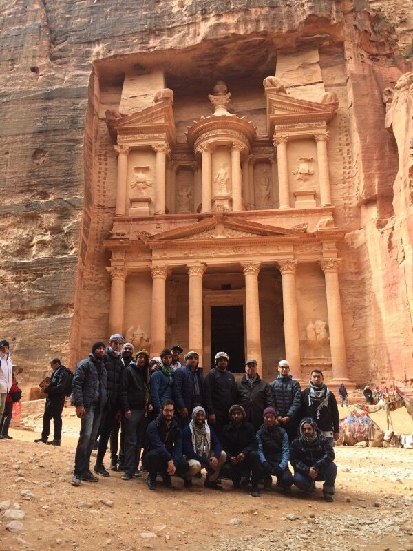 04 159 petra jordan tour group with bashar al jamal
