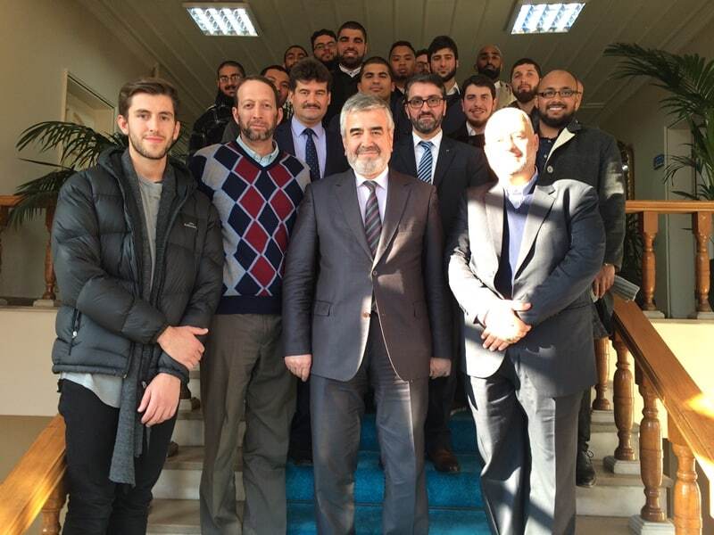 05 216 meeting with the grand mufti of istanbul prof hassan yilmaz also in attendance emin yilmaz and deputy mufti dr caner