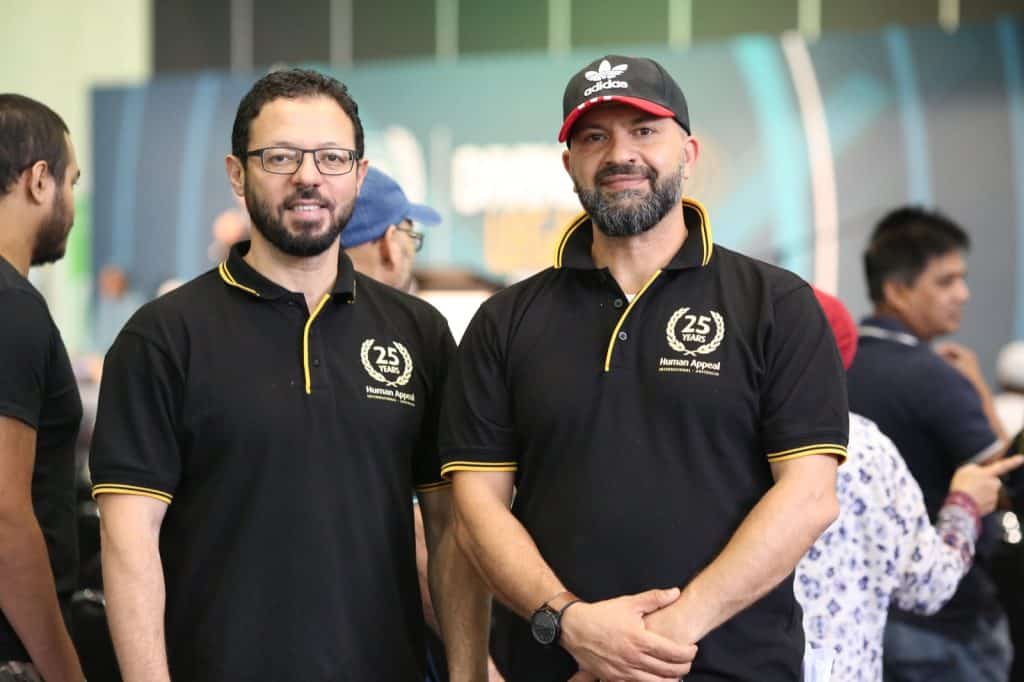 Abdnaser ali sponsorships community development manager and amin el bureeny head of community care human appeal australia 1024x682 1