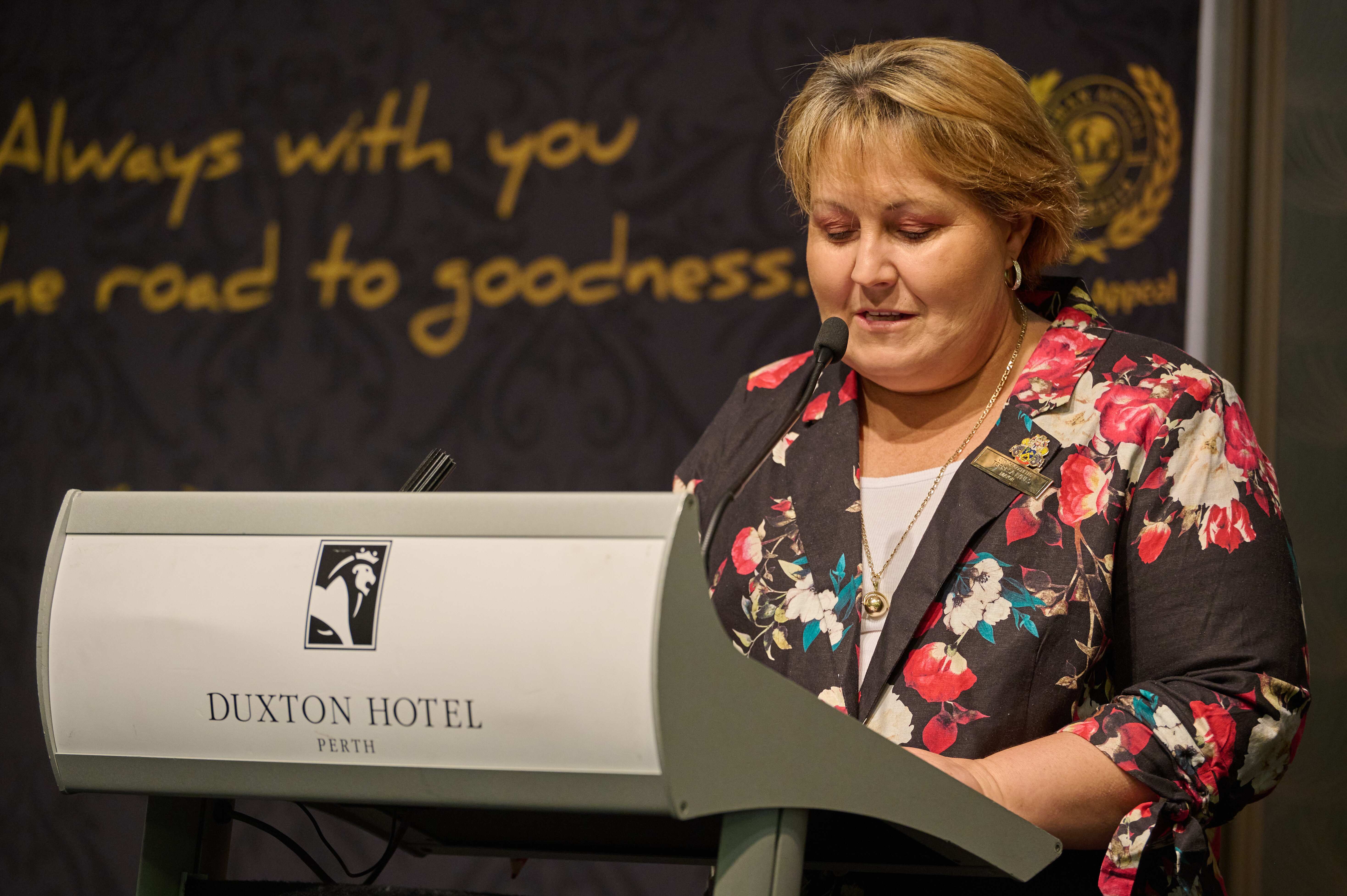 Honorable Mayor Of Gosnells Terresa Lynes At HAA Year 12 Muslim Achievement Awards In Perth 2022