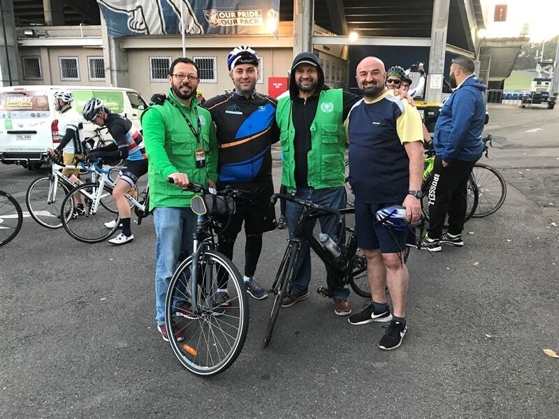 Abdnaser Ali Clr Bilal El Hayek Amin El Bureeny Gandhi Sindyan