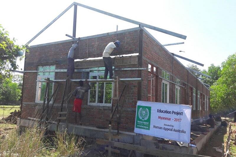 Rohingya refugees school project human appeal australia 1 6 1