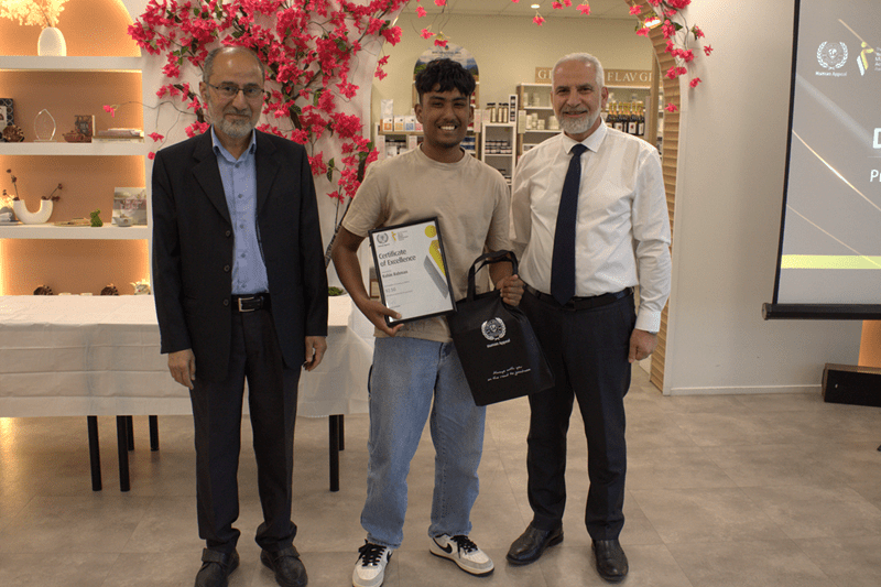 Mr. Mustapha Al Omari & Dr. Mahmoud Eid, Principal Of Islamic School Of Canberra